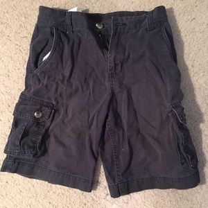Black Cargo Shorts